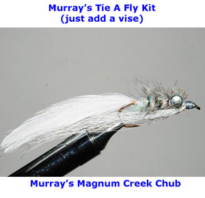 Murray's Magnum Creek Chub Fly Tying Kit – Murray's Fly Shop